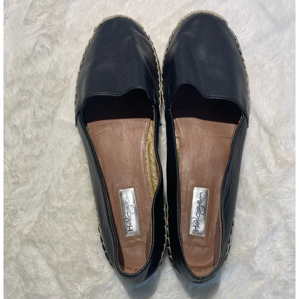 Halogen Sabine espadrilles navy blue size 10